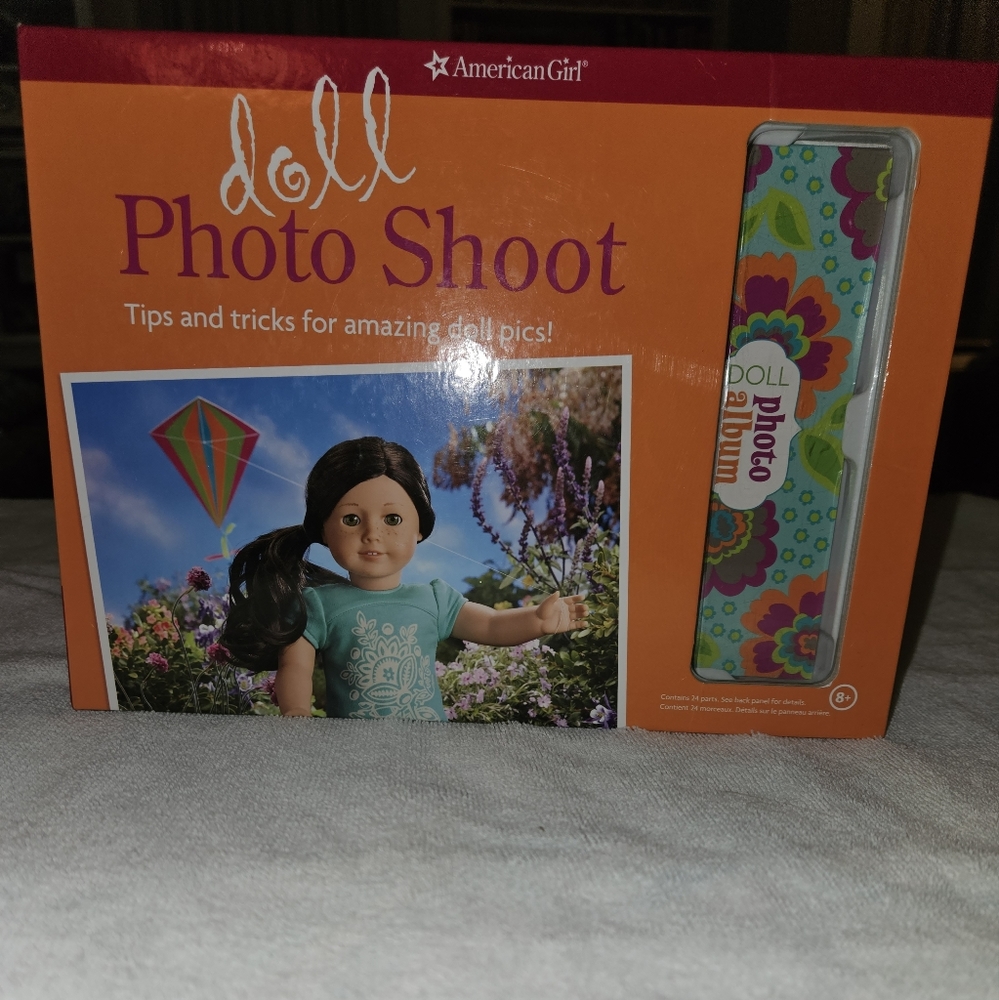 American Girl Doll Photo Shoot Activity Book Set, NEW
